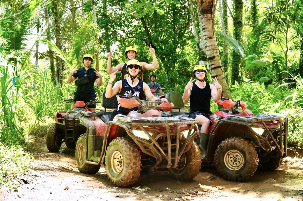 Groups ATV riding in bali with bali adventure trips